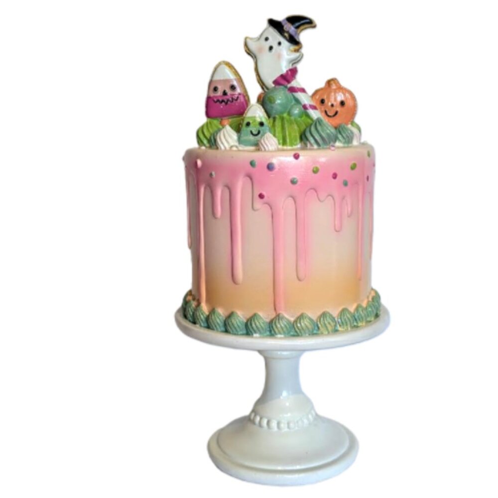 NWT Halloween Cake Tabletop Decor by Sweet Treats